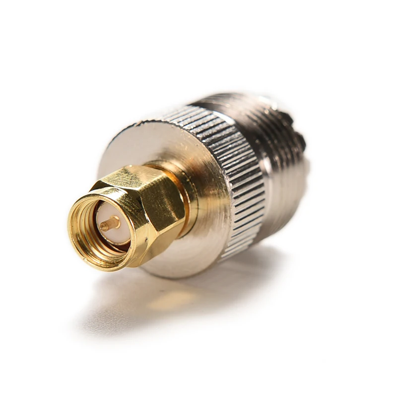 Посеребренный адаптер SO239 UHF гнездовой разъем SMA штекер RF оптовая продажа|jack plug male