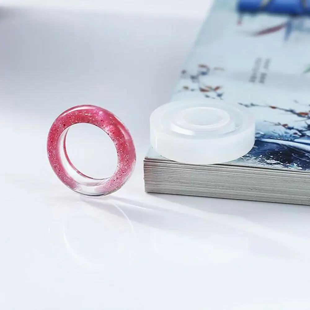 3 шт. DIY силиконовая форма для клея кольца гибкая ювелирных колец из смолы