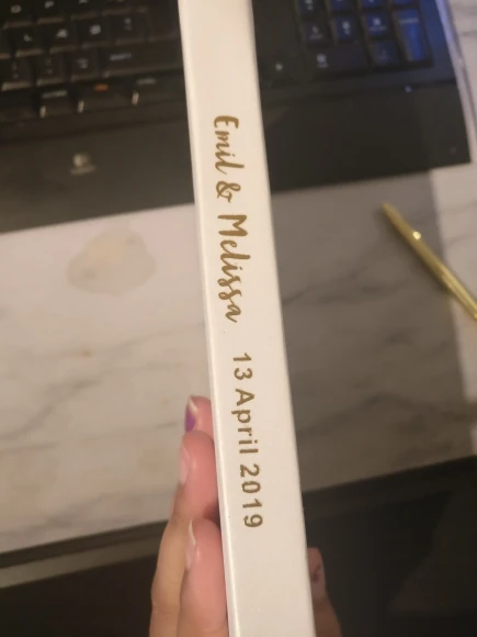 Пользовательские золотой фольги в горошек уникальные свадебные книги гостей книга Альтернатива Свадьба Скрап книга с именем и датой гостей книги