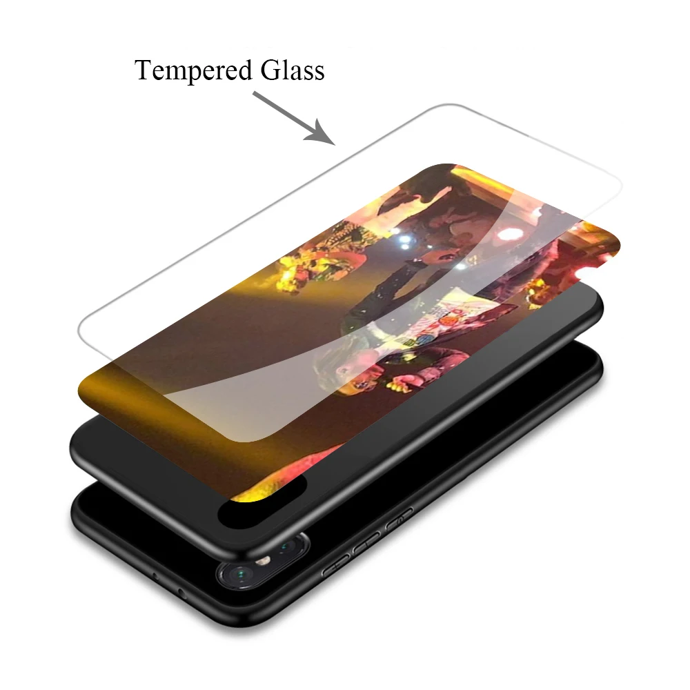 Мягкий чехол Lavaza PNL из закаленного стекла для iPhone 6 6S 7 8 Plus 5 5S SE XR X XS 11 Pro MAX |