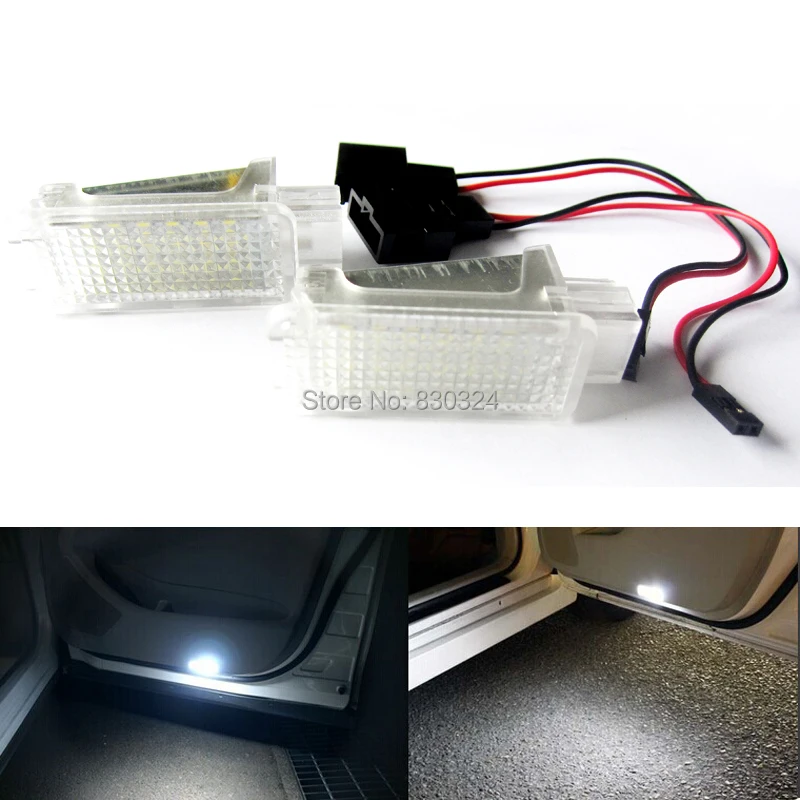 Светодиодный светильник для перчаток без ошибок VW Tiguan Touareg Passat CC Scirocco|light for|door