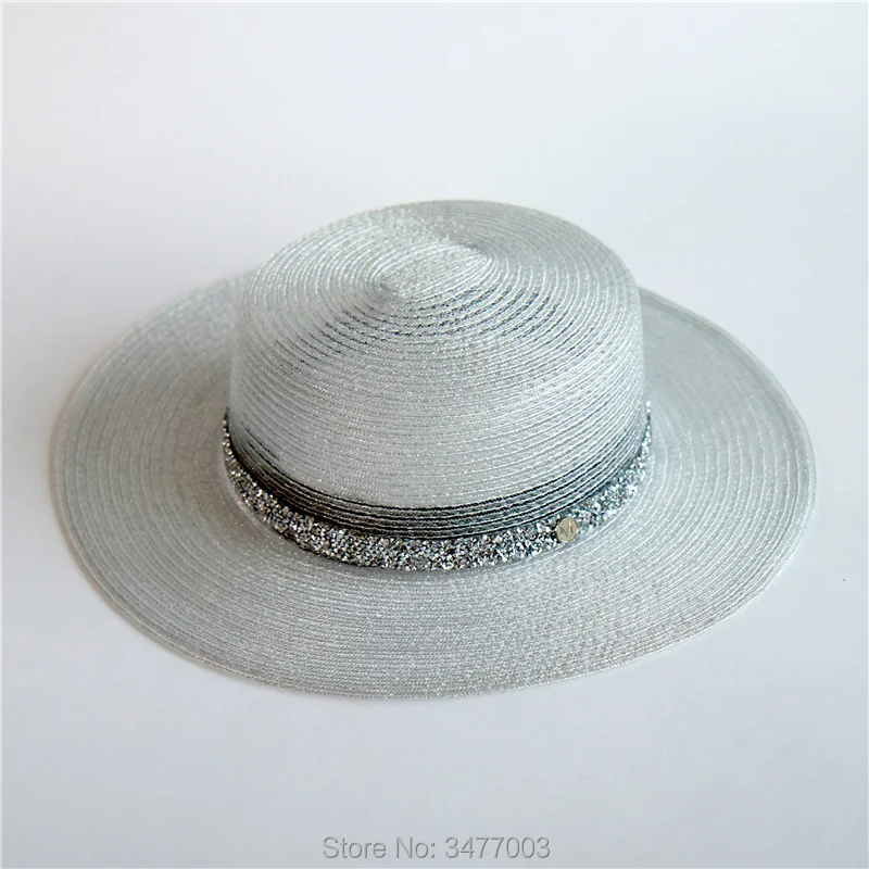 Женская черная шляпа с блестящим поясом модная кепка буквенным декором на