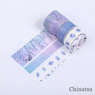 JIANWU 4 шт./компл. васи ленты DIY Цветная серия пуля Дневник Декор клейкие ленты наклейки скрапбук поставки наклейки kawaii - Цвет: qianxia
