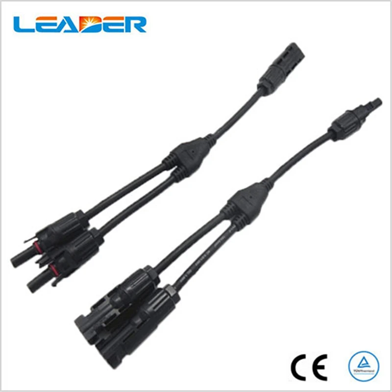 

20 Pairs Lot 2 to1 Y Branch Connector TUV standard with 4mm2 solar cable For PV System EU US CN Warehouse