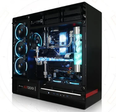С корпусом для водяного охлаждения I9 7900X 32G роскошный компьютерный хост