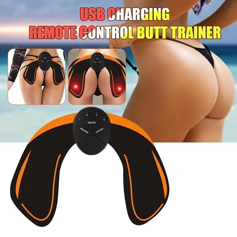 Fitness Hip Trainer Butt Push Up Buttock Lifter Enhancer Pad Electric Muscle Stimulator Abdominal Exercise Machine Slimming Belt | Спорт и