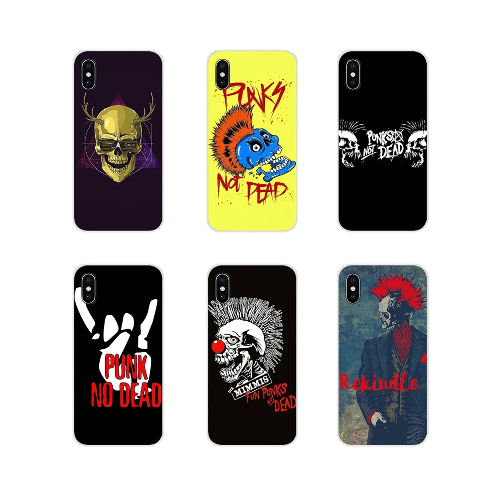 Аксессуары чехлы для телефонов Чехлы Huawei Mate Honor 4C 5C 5X 6X 7 7A 7C 8 9 10 8C 8X 20 Lite Pro Punks not dead
