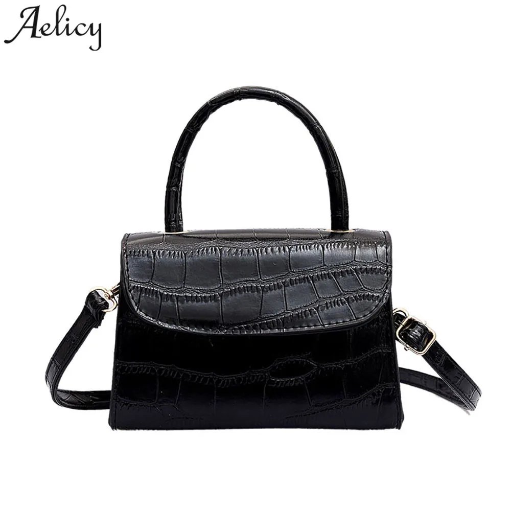 Aelicy/Сумки из искусственной кожи для женщин и девочек Сумка на плечо в стиле ретро