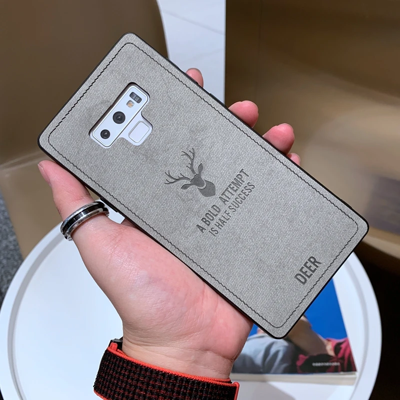 Мягкий чехол из ТПУ с рисунком оленя для Samsung Galaxy S8 S9 S10 Plus S10e M10 M20 M30 A10 A20 A30 A50 A40 A70 A9