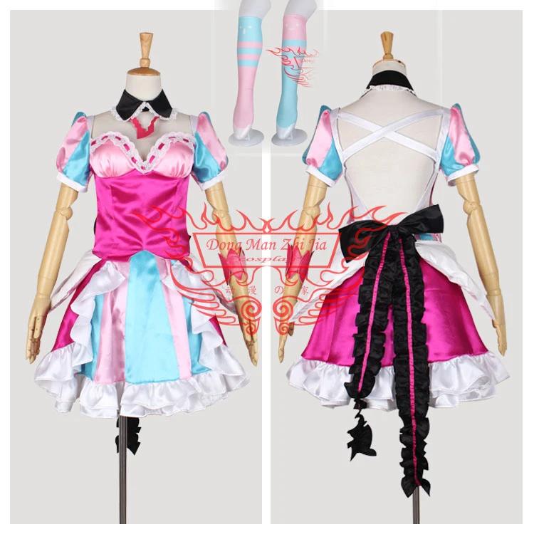 Макросс Дельта Makina Nakajima униформа косплей костюм с носками 11|cosplay costume|uniform cosplaycostume