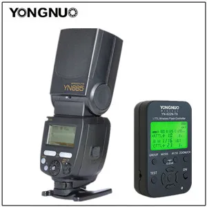 YONGNUO YN685 YN-685 Беспроводная HSS i-ttl вспышка Speedlite для Canon 1300d 1100d 6d 5d mark iii для Nikon d5300 d7200 d3400 d7000