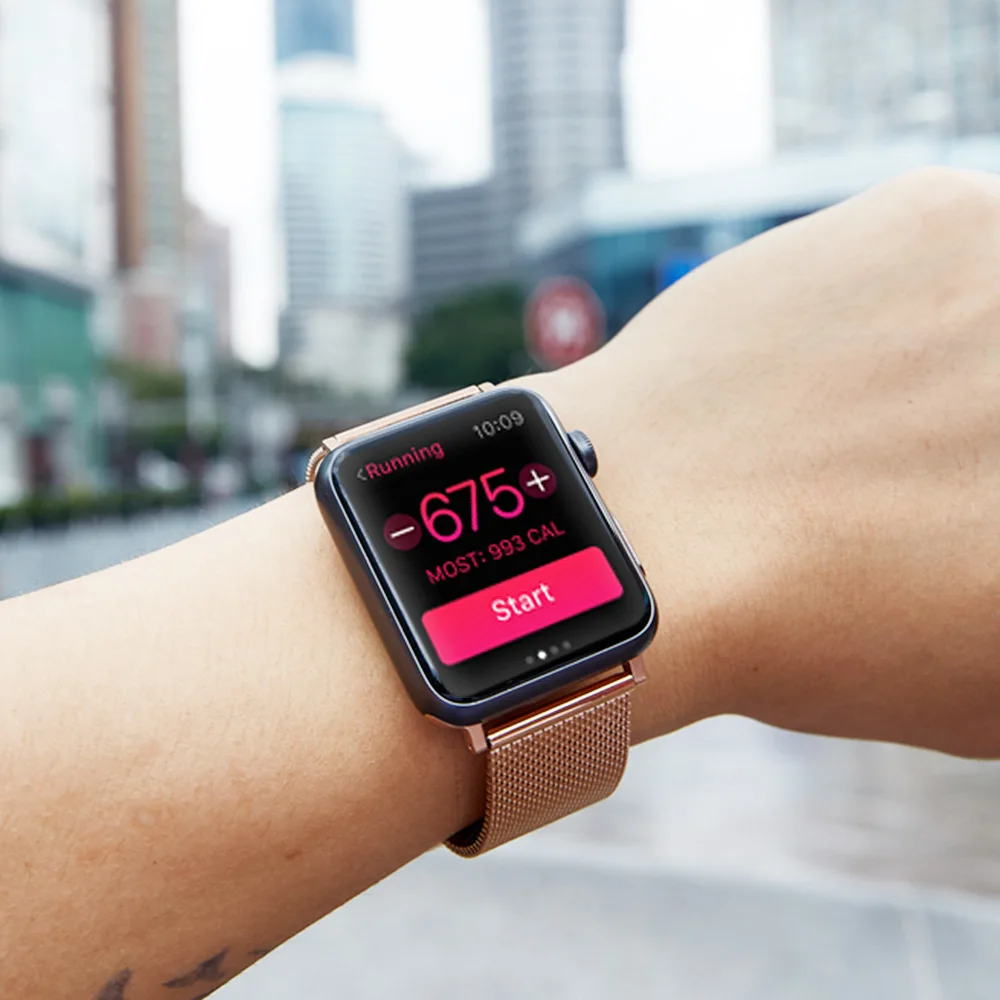 Миланский Браслет, ремешок для Apple Watch 38 мм 40 мм 42 44 мм Нержавеющая сталь золотой браслет или ремешок для ручных часов Apple для наручных часов iWatch серии 1, 2, 3, 4, 5 лет
