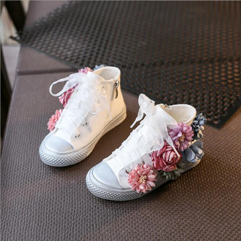 Новинка осени 2019 однотонная холщовая одежда для принцесс с цветами девушек