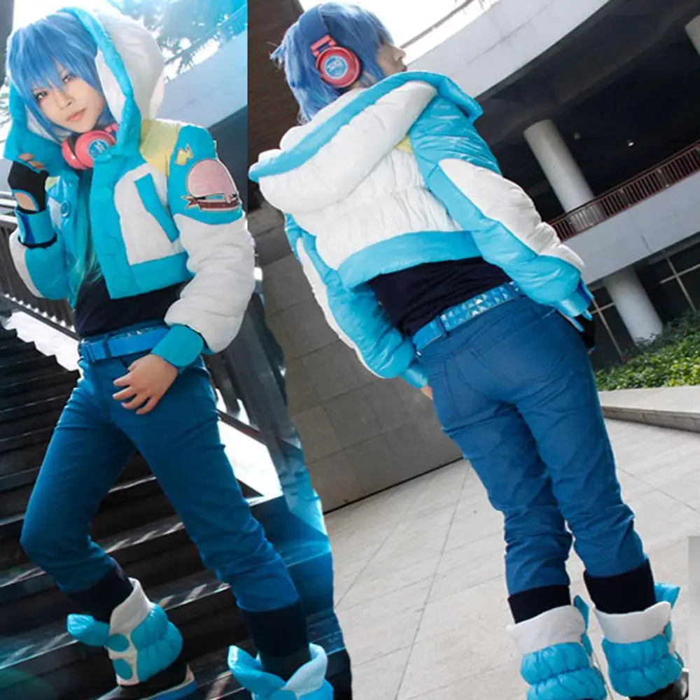 Аниме драматическое убийство Косплей Костюм DMMD Seragaki Aoba куртка Высокое качество