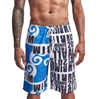 Новые летние мужские пляжные шорты оптом, брендовые шорты для серфинга, мужские пляжные шорты с принтом