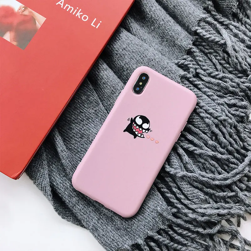 style7 Чехол для телефона с изображением динозавра из мультфильма для iphone 7, 6, 6 S, 8 Plus, милый мягкий чехол на заднюю панель с изображением дракона для iphone 11 Pro Max X, XR, XS, MAX - Цвет: style7
