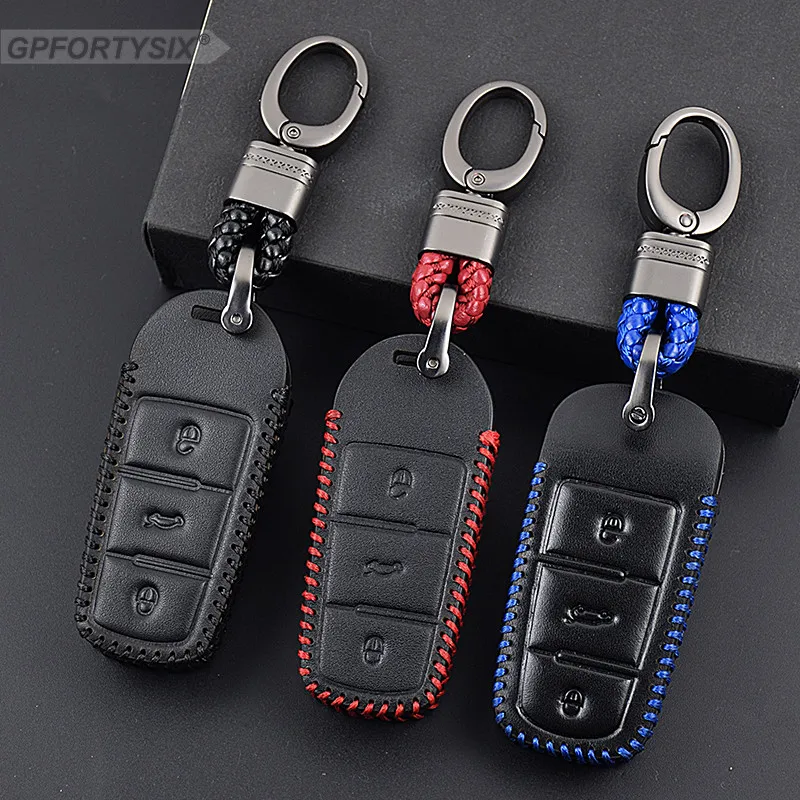 Чехол для автомобильного ключа кожаный чехол Volkswagen VW CC Passat B6 B7 3C Maogotan R36 B5 B7L