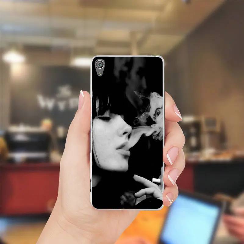 Ясно мягкий чехол для телефона sony Xperia Z Z1 Z2 Z3 Z4 Z5 компактный M2 M4 M5 T3 XA E3 e5 C4 C5 девушка