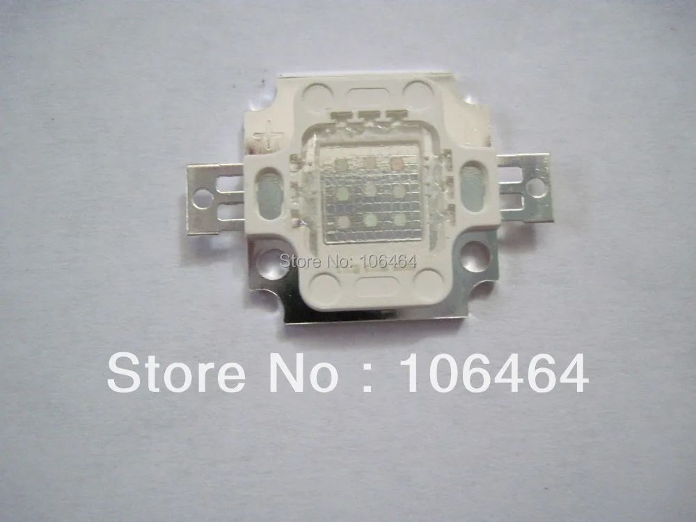 Светодиодная лампа высокой мощности для аквариума 10 шт./лот Вт синяя 465нм 470 нм 45