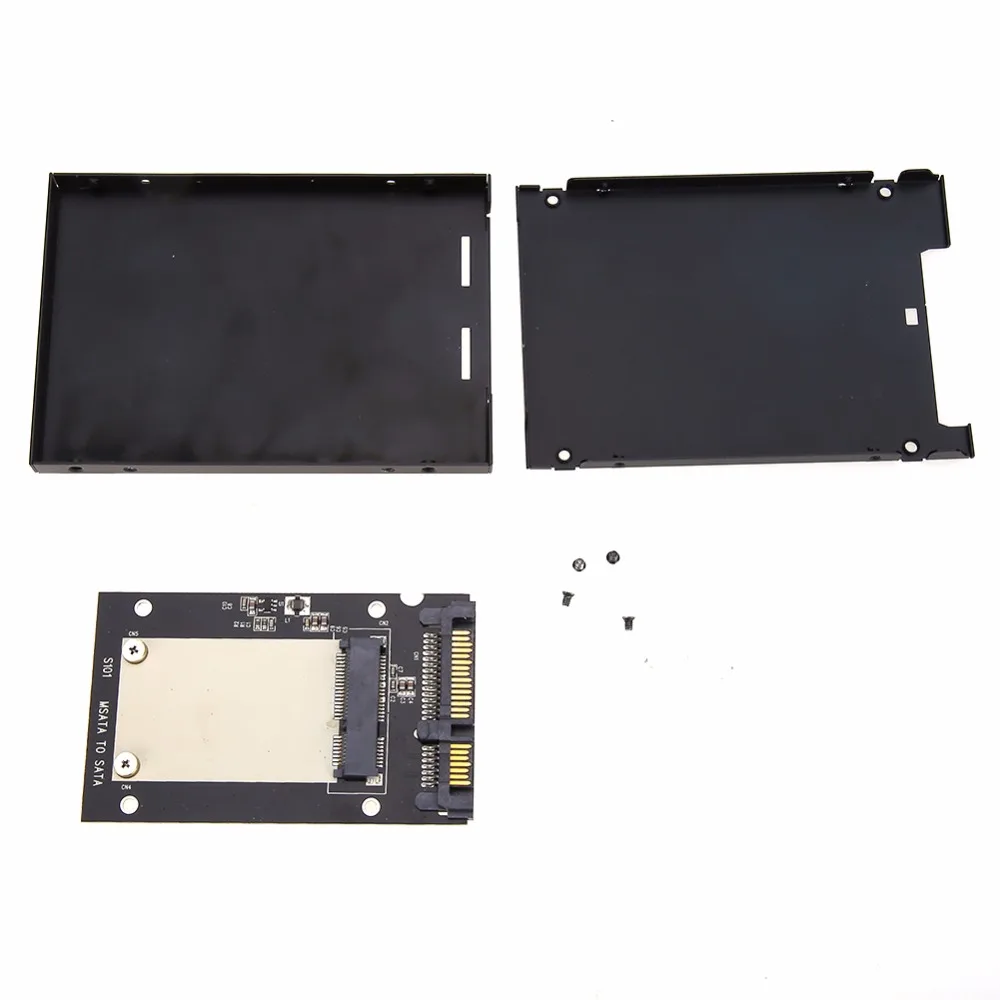 Внешний адаптер mSATA на 2 5 &quotSATA корпус с Чехол SSD дюйма SATA3 для Mini SATA Windows10/8/7|msata to|msata