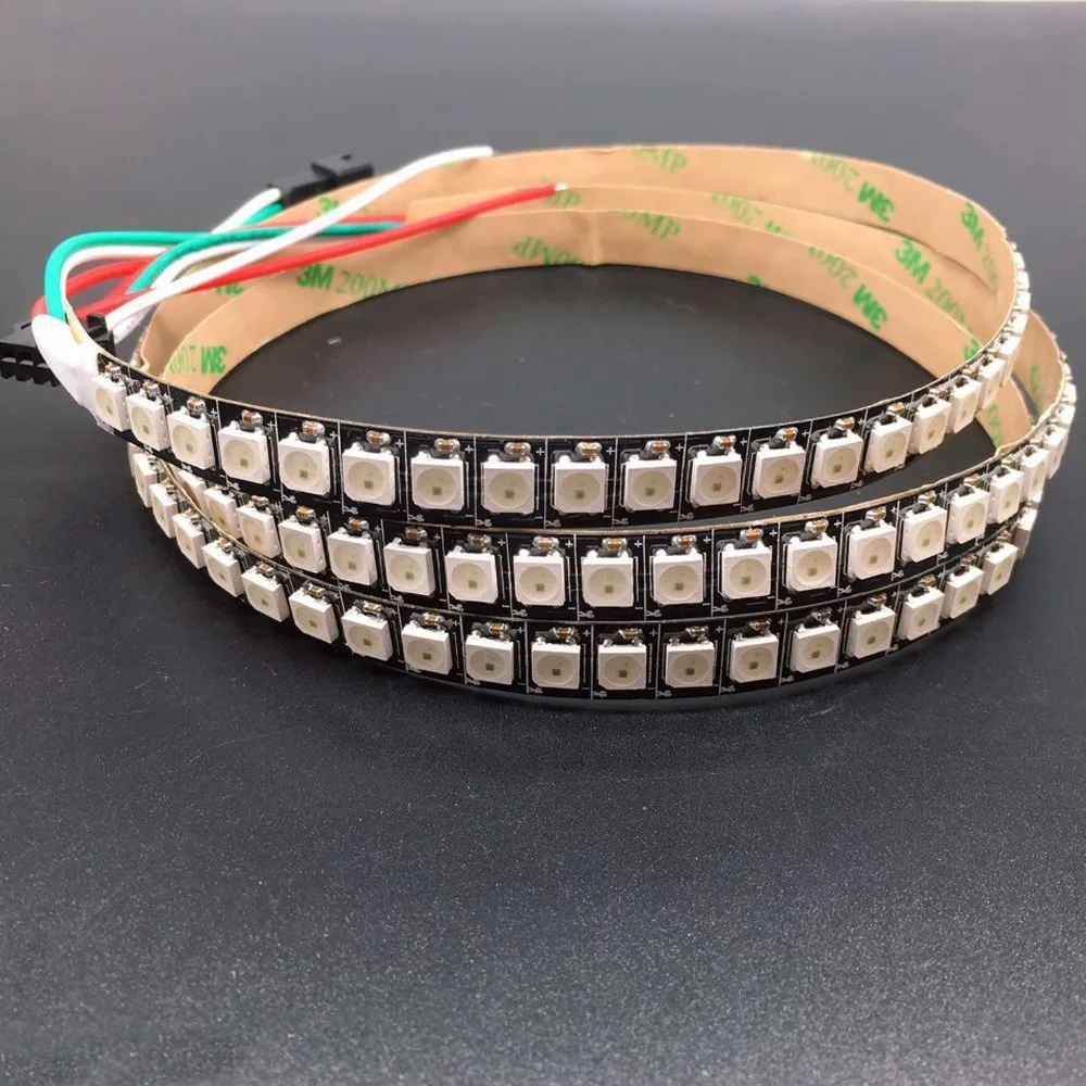 Светодиодная лента WS2812B с чипом WS2811 5050 светодиодов 1 м 5 в пост. Тока|Светодиодные