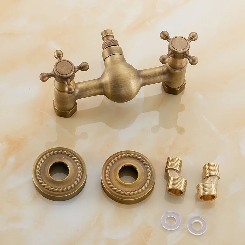 Кран для стиральной машины в стиле ретро ванной медный кран кухни/ванны с
