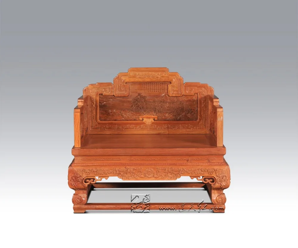 Стул для домашней гостиной набор из 3 предметов Деревянный Китайский королевский