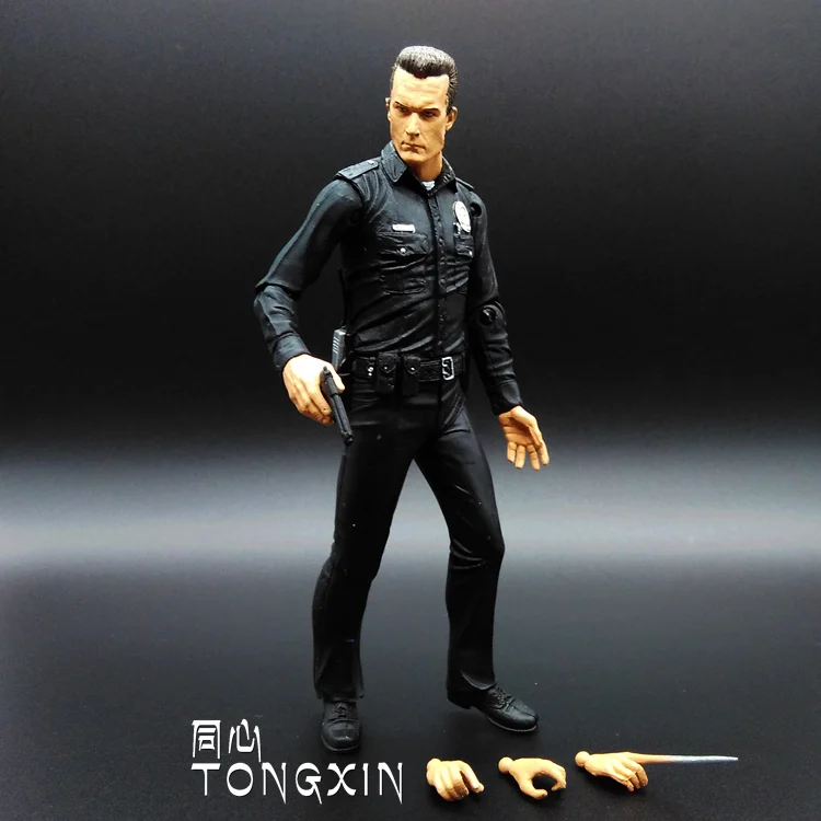 Фигурка Терминатора T1000 T800 шарнир может перемещаться Кукла Фильм человек модель украшения фигурка игрушки Подарок Компьютерный стол украшение