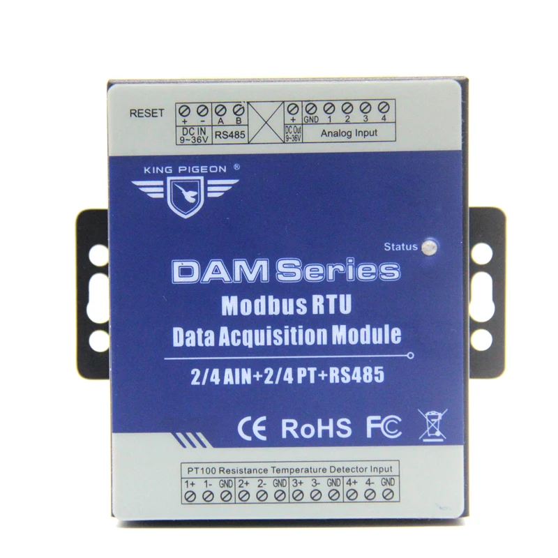 Iot устройств с протоколом Modbus RTU ptz-камеры регистрирующий модуль 4 Аналоговые Вход