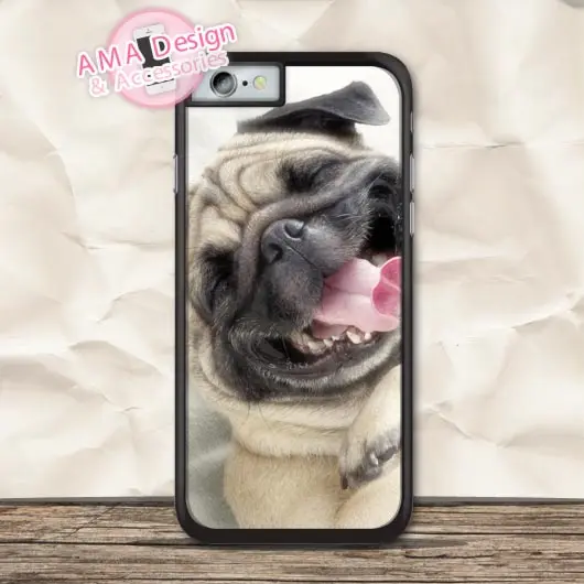 Сонный Мопс прекрасный животный защитный чехол для iPhone X Xs Max Xr 8 7 6 6s Plus 5 5S SE 5c 4 4s iPod