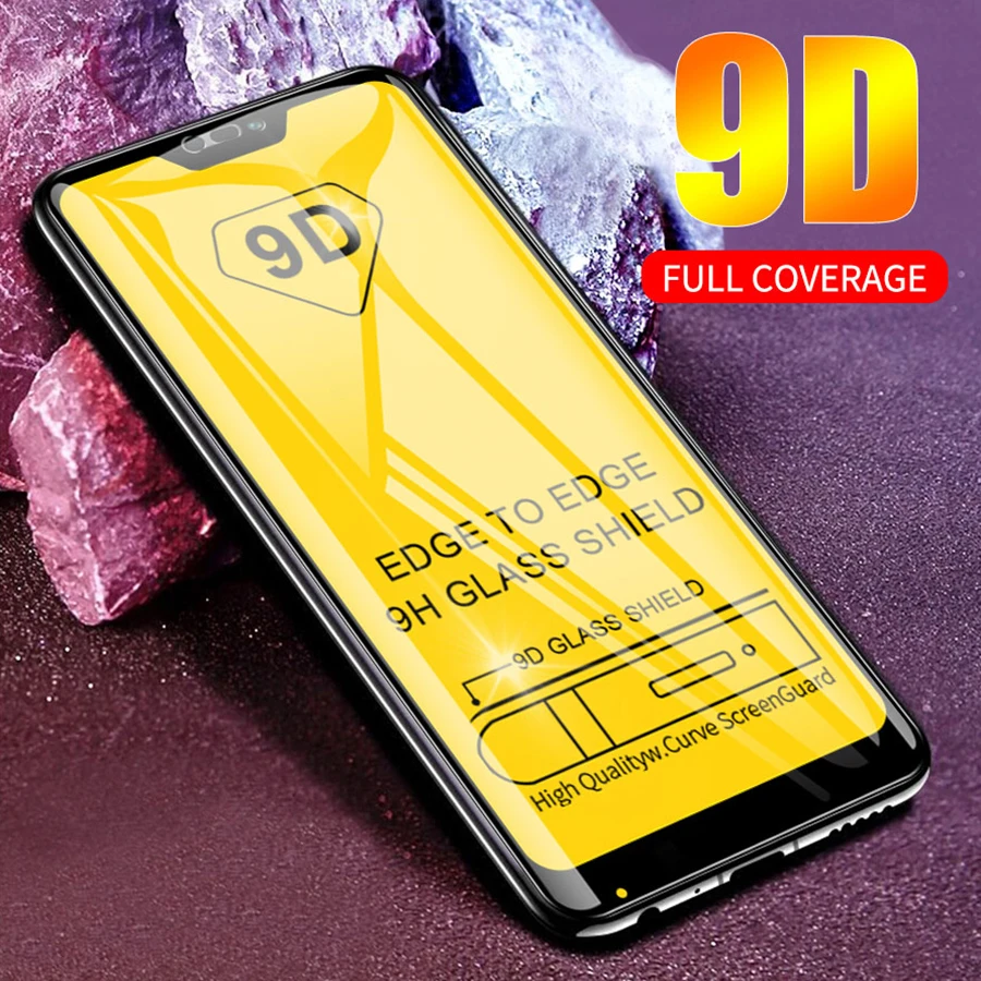 9D Полный Клей закаленное стекло полное покрытие экрана протектор для Xiaomi mi 8 9 SE 9T