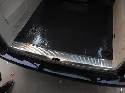 

Inner Rear Bumper Protector Sill Trim 1pcs For VW Transporter T6 Caravelle 2016 2017 2018