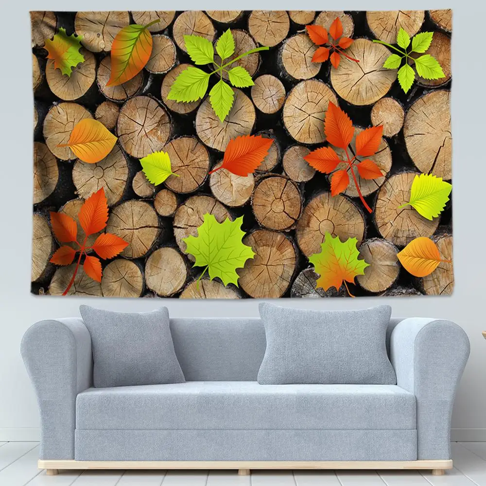 Искусство объемной стены под дерево | Дом и сад