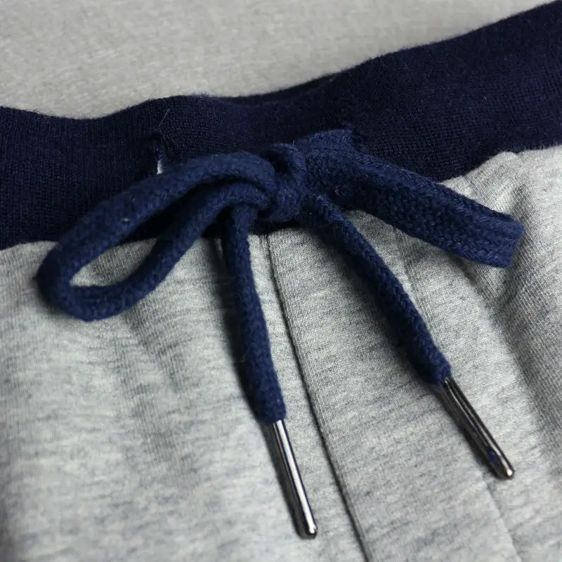 Летние шорты для мальчиков серые брюки с вышивкой и карманами эластичный пояс|boys