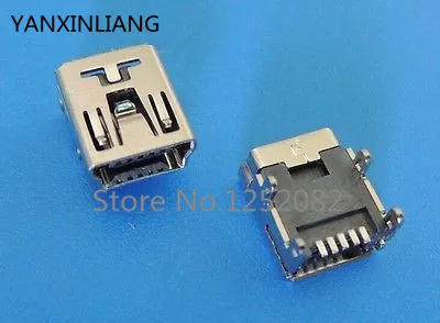 20 шт. 5 контактные гнездовые мини USB разъемы типа B|4 pin connector pcb|pcb 4 pin4 female |