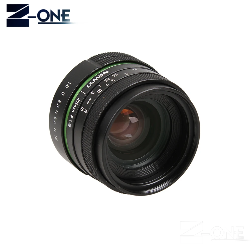 25 мм F1.8 APS C объектив Ручной камеры + адаптер макрокольца комплект для Nikon 1 AW1 S2 J4 V3 J3