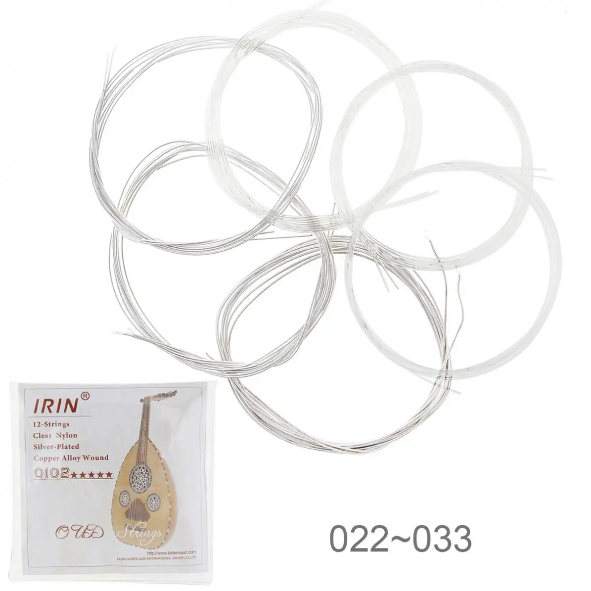 6 шт./лот оптовая торговля Oud String 022 033 дюймовый прозрачный нейлоновый