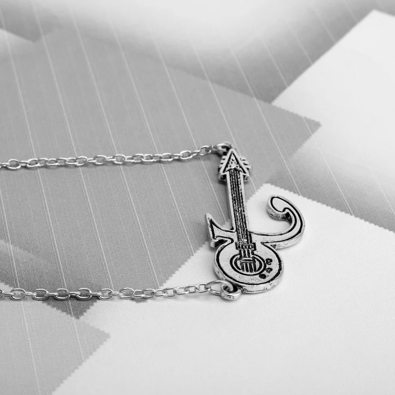 MQCHUN принц символ любви панк гитара подвеска для мужчин и женщин аксессуары