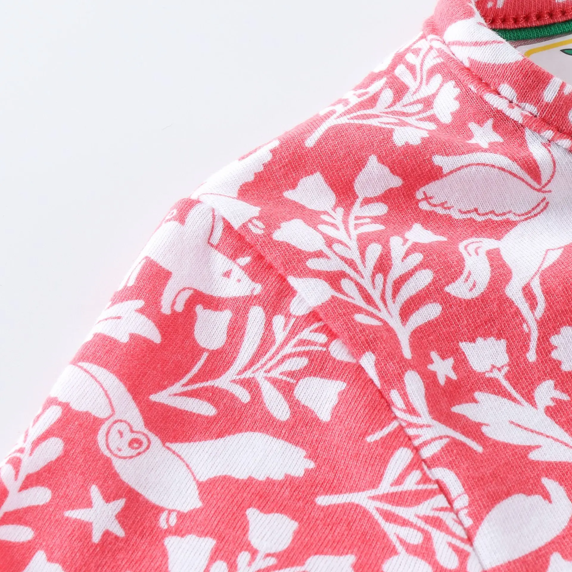 2019 летнее платье для маленьких девочек повседневная детская одежда с принтом