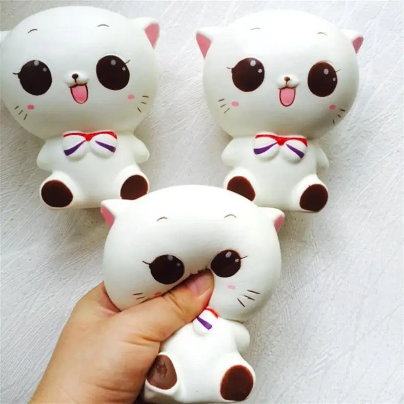 12 см случайные Squishy много замедлить рост Непоседа игрушки Kawaii милые животные руки