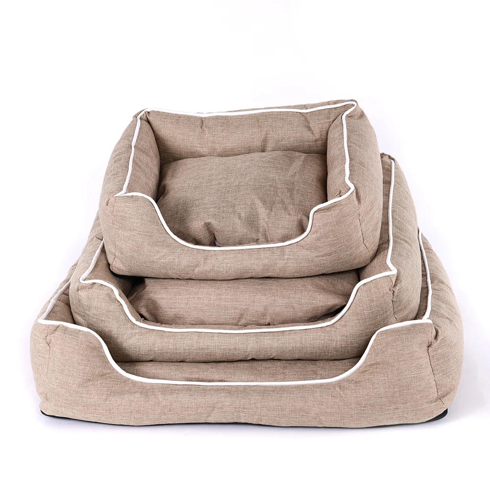 

Solid Pet Dog Bed Sofa House Mats Kennel Cat Bed Sofa House Waterproof Washable Pet Dog Cat Bed House For Small Medium Large Dog