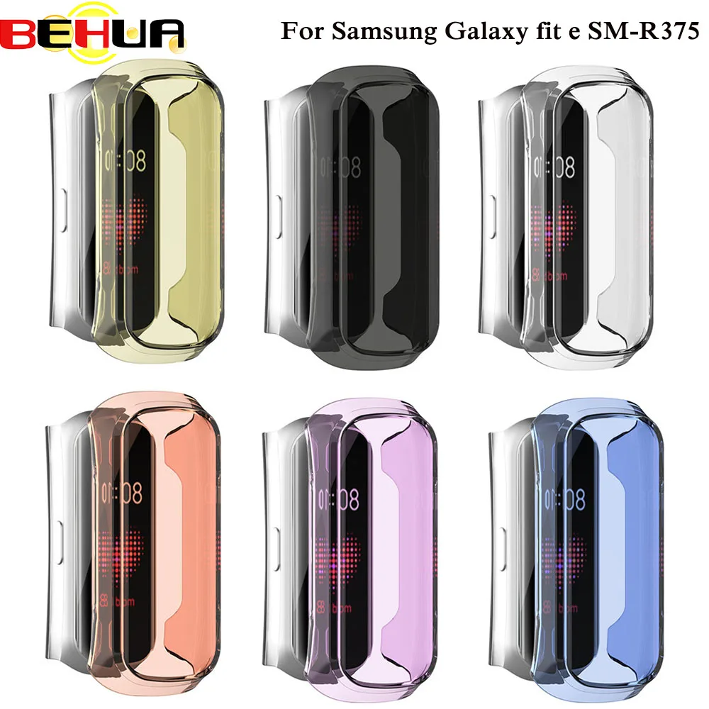 Ультратонкий Мягкий защитный чехол из ТПУ для Samsung Galaxy Fit-e SM-R375 умный с защитой от