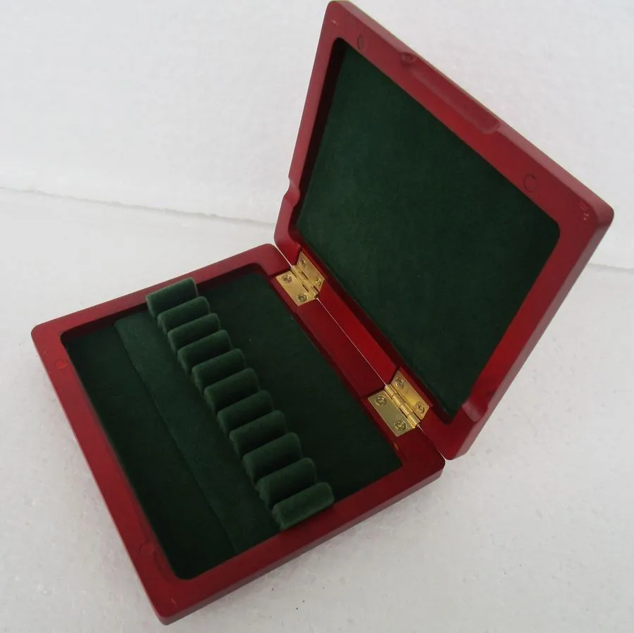 

Beautiful Wooden oboe reed case hold 10 pcs reeds Strong
