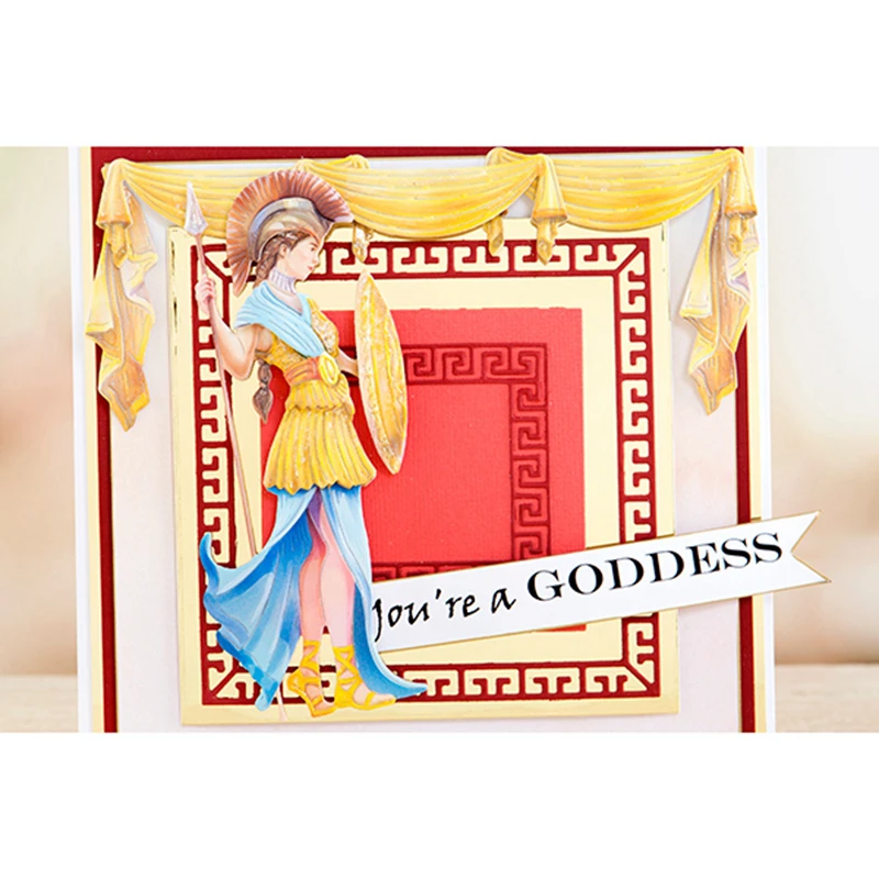 Spear Guard Frame Metal Cutting Dies Stencils for DIY Scrapbooking Photo Album Decorative Embossing Crafts Supplier Die Cut 2019 | Дом и сад