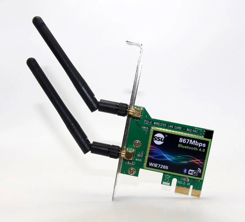 

Беспроводной-AC 802.11AC двухдиапазонный Bluetooth4.0 PCIe WiFi карта чипсет для 7265