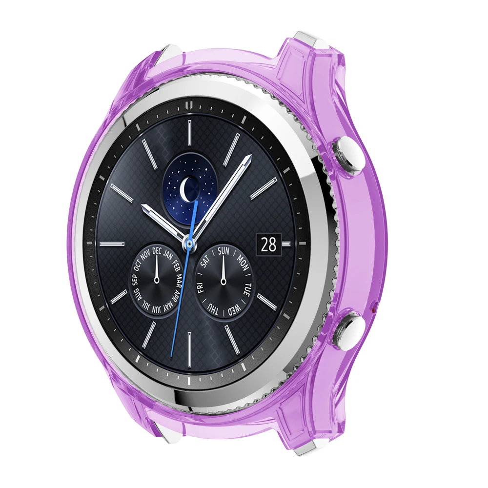 OSRUI чехол для часов из ТПУ samsung gear s3 классический сменный ремешок прозрачный