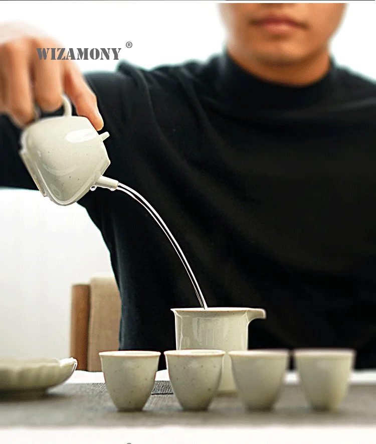Чайный набор из травы и дерева WIZAMONY 130 мл|Заварники| |