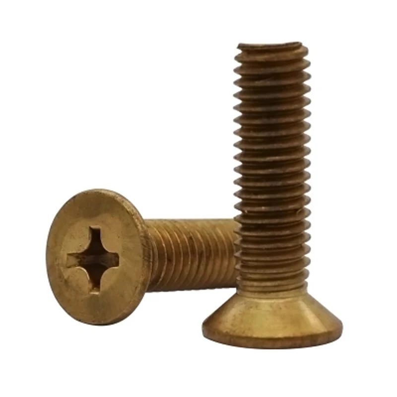 M4 M5 Phillips Screws Flat Head Screw Brass Countersunk Machine Bolts GB819 Length 4mm-30mm | Обустройство дома
