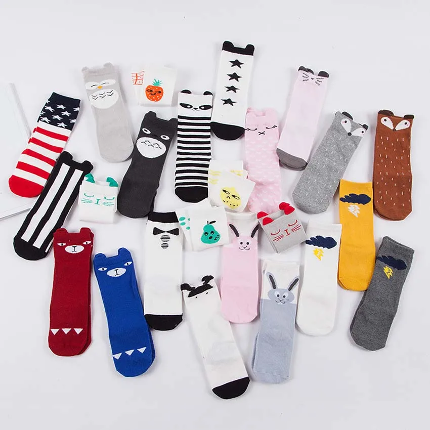 Гольфы для девочек с бантом детские носки полосатые милые длинные гольфы