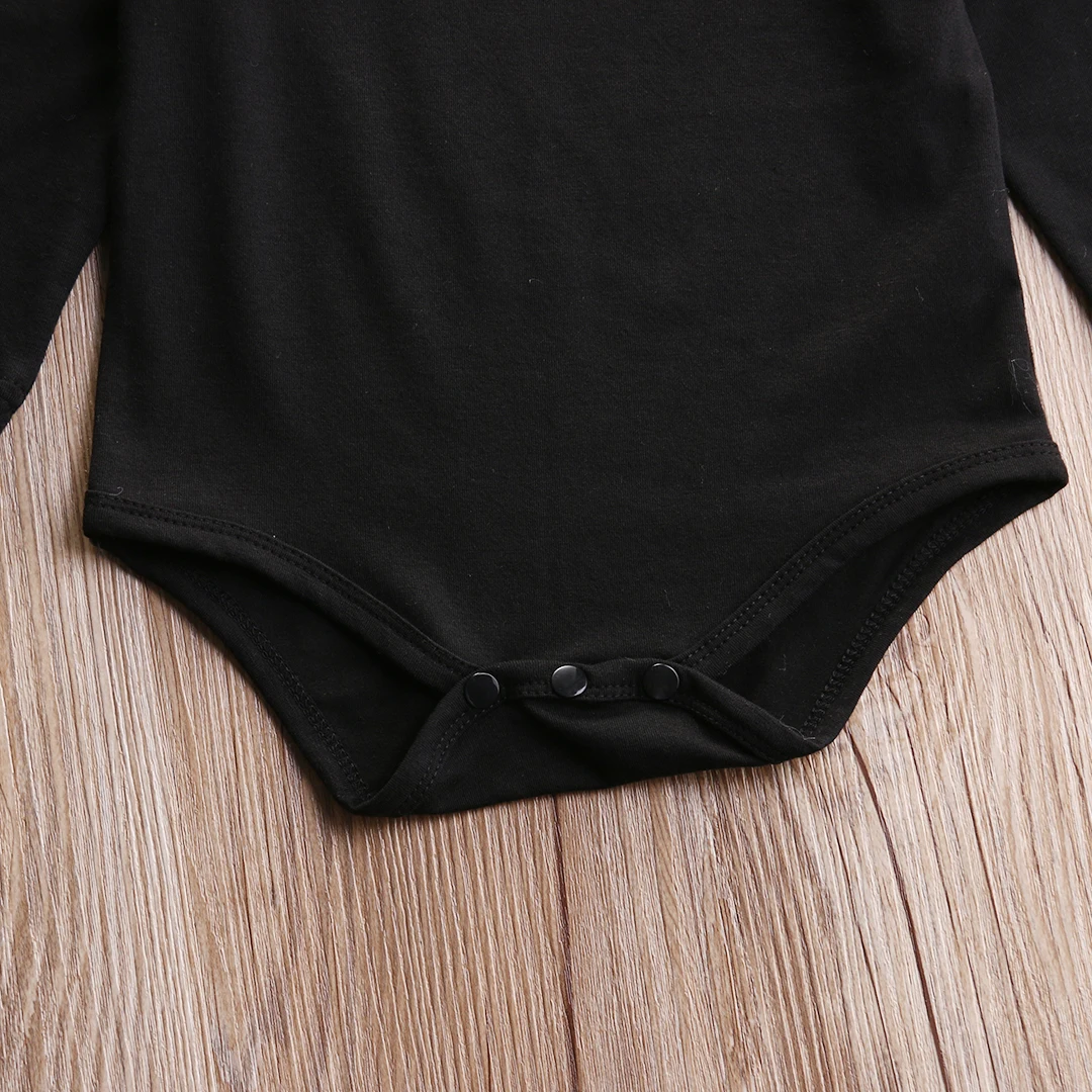 Cute Autumn Bodysuit Newborn Baby Girl Toddler Cotton Lace Shoulder Pink Long Sleeve Clothes | Мать и ребенок